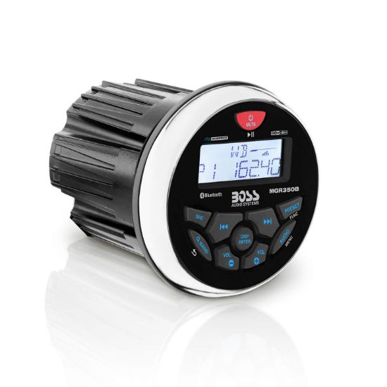 Picture of Boss Products Usa Llc MGR350B Boss Audio MGR350B Marine Stereo w/AM/FM/BT/USB (EA)
