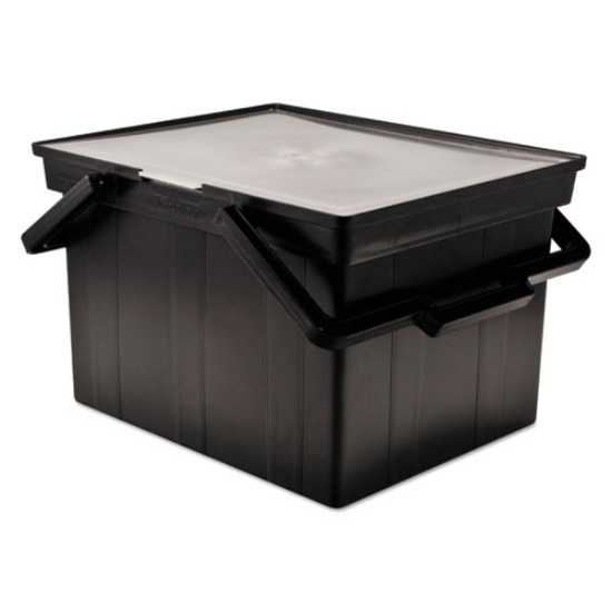 Picture of Companion Portable File, Letter/legal Files, 17" X 14" X 11", Black