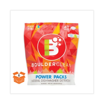 Picture of Dishwasher Detergent Power Packs, Citrus Zest, 48 Tab Pouch, 6/carton
