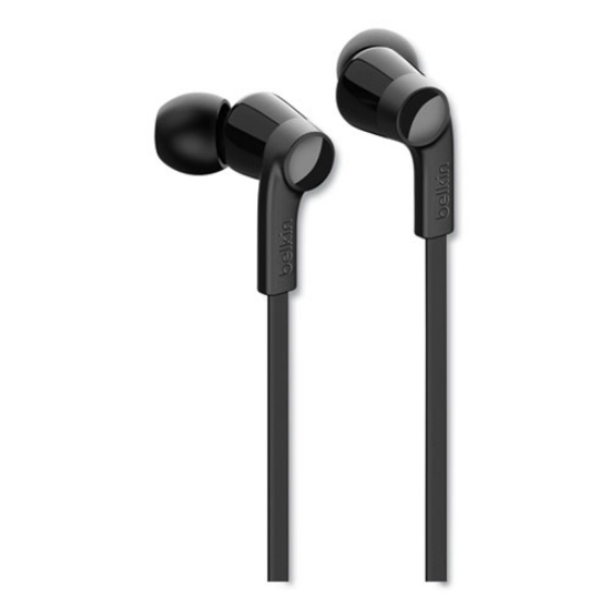 Picture of Soundform Headphones With Lightning Connector, 44" Cord, Black