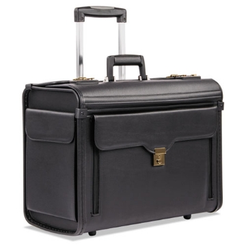 Picture of Catalog Case on Wheels, Fits Devices Up to 17.3", Koskin, 19 x 9 x 15.5, Black