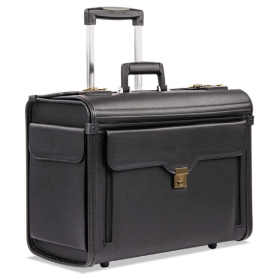 Picture of Catalog Case on Wheels, Fits Devices Up to 17.3", Koskin, 19 x 9 x 15.5, Black