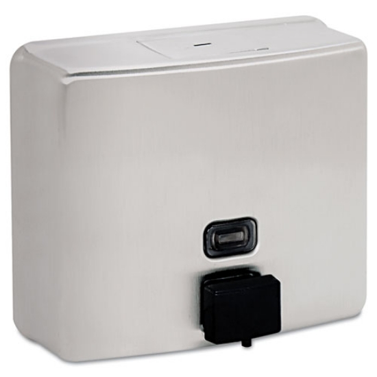 Picture of Conturaseries Surface-Mounted Liquid Soap Dispenser, 40 Oz, 7 X 3.31 X 6.13, Stainless Steel Satin