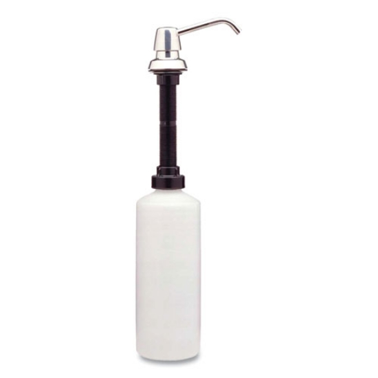 Picture of Contura Lavatory-Mounted Soap Dispenser, 34 Oz, 3.31 X 4 X 17.63, Chrome/stainless Steel