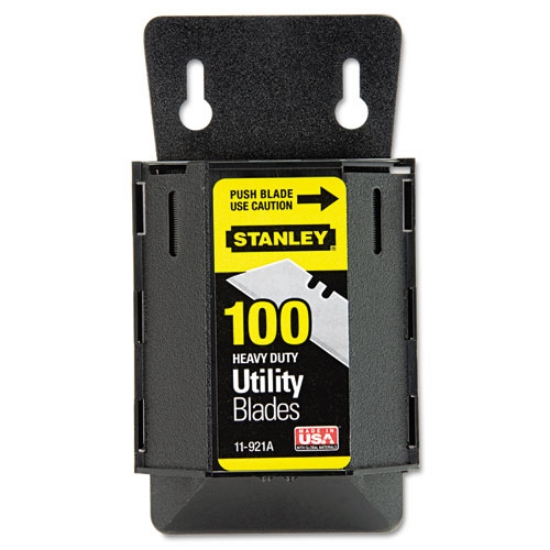 Picture of Wall Mount Utility Knife Blade Dispenser W/blades, 100/pack