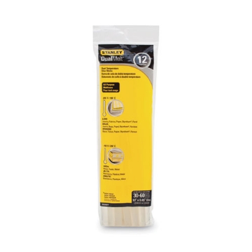 Picture of Dual Temperature 10" Glue Sticks, 0.45" X 10", Dries Clear, 12/pack