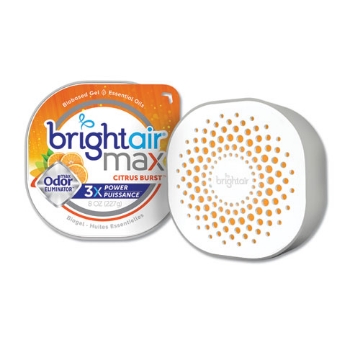 Picture of Max Odor Eliminator Air Freshener, Citrus Burst, 8 Oz Jar