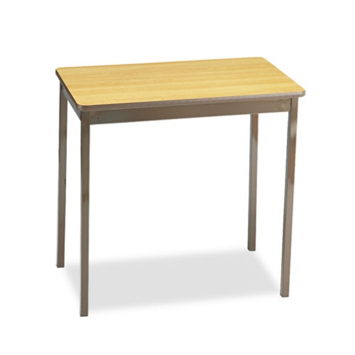 Picture of Utility Table, Rectangular, 30w X 18d X 30h, Oak/brown