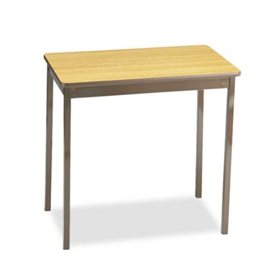 Picture of Utility Table, Rectangular, 30w X 18d X 30h, Oak/brown