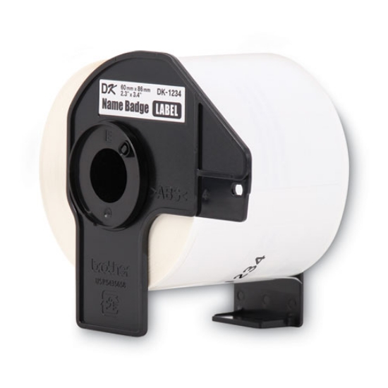Picture of Die-Cut Name Badge Labels, 2.3" x 3.4", White, 260 Labels/Roll