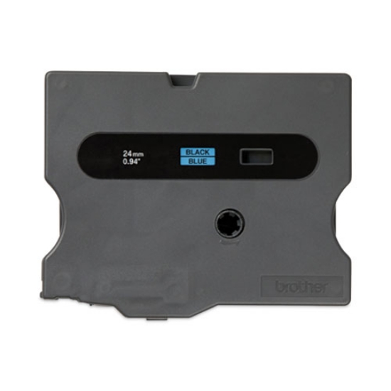 Picture of Tx Tape Cartridge For Pt-8000, Pt-Pc, Pt-30/35, 1" X 50 Ft, Black On Blue