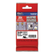 Picture of Tze Extra-Strength Adhesive Laminated Labeling Tape, 0.47" X 26.2 Ft, Black On White