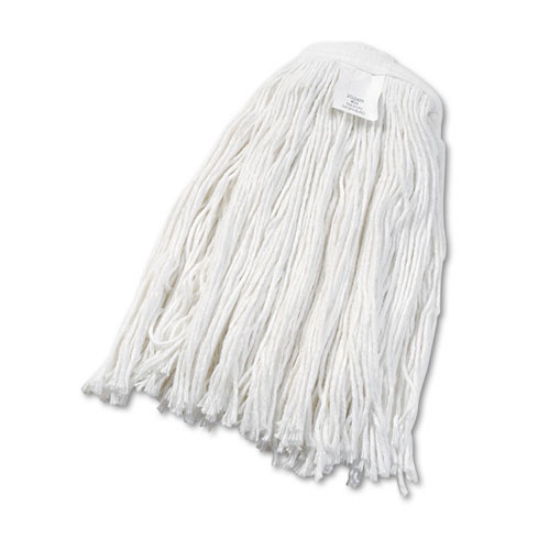 Picture of Cut-End Wet Mop Head, Rayon, No. 24, White