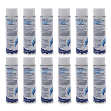 Picture of Stainless Steel Cleaner And Polish, Lemon, 18 Oz Aerosol Spray, 12/carton