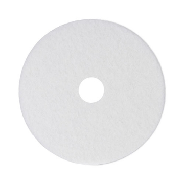 Picture of Polishing Floor Pads, 14" Diameter, White, 5/carton