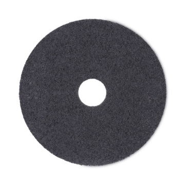 Picture of High Performance Stripping Floor Pads, 17" Diameter, Black, 5/carton