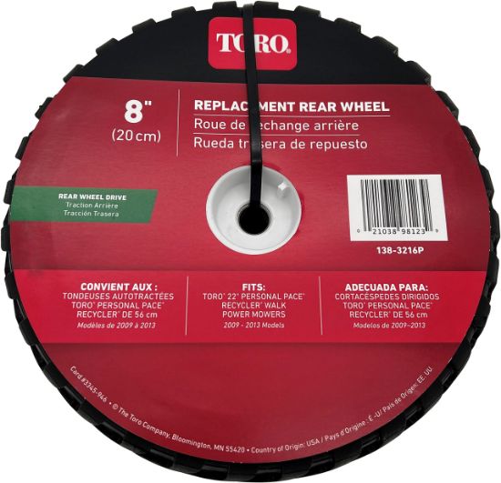 Picture of TORO IRRIGATION 138-3216P REAR MOWER WHL 8" (EA)