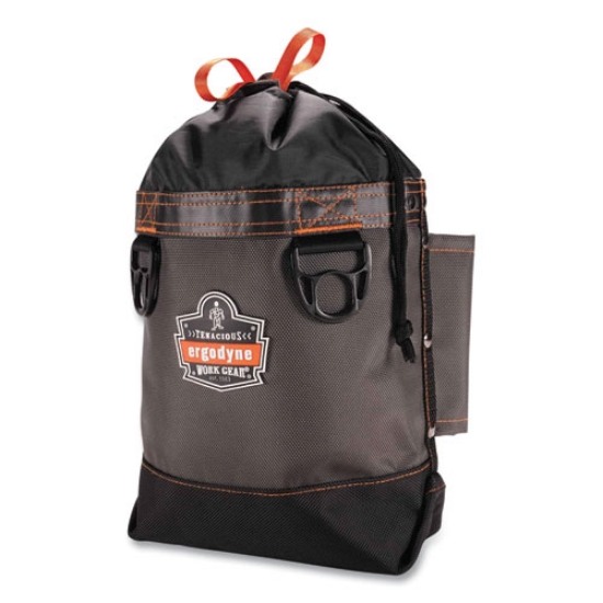 Picture of Arsenal 5926 Topped Bolt Bag Tool Pouch, Short, 5 x 10 x 9, Ballistic Polyester, Black/Gray, Ships in 1-3 Business Days