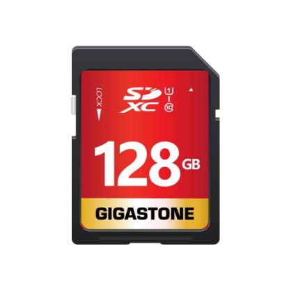 Picture of Gigastone Corporation SDXC80U1-128-R SDXC FLSH MMRY CRD 128GB (EA)