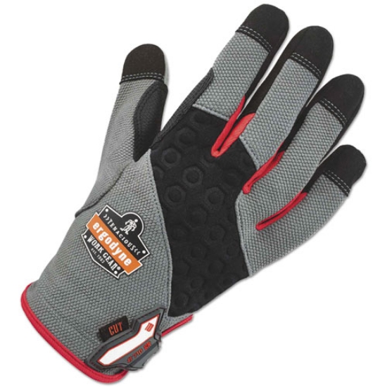 Picture of ProFlex 710CR Heavy-Duty + Cut Resistance Gloves, Gray, X-Large, 1 Pair, Ships in 1-3 Business Days