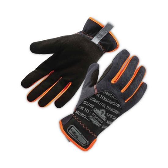 Picture of ProFlex 815 QuickCuff Mechanics Gloves, Black, Large, Pair, Ships in 1-3 Business Days