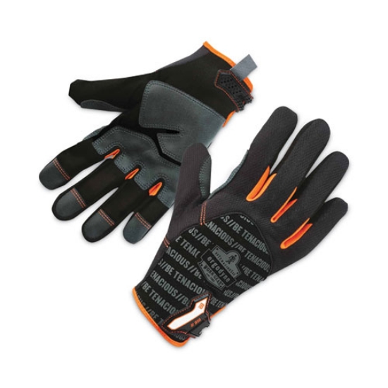 Picture of ProFlex 810 Reinforced Utility Gloves, Black, Large Pair, Ships in 1-3 Business Days