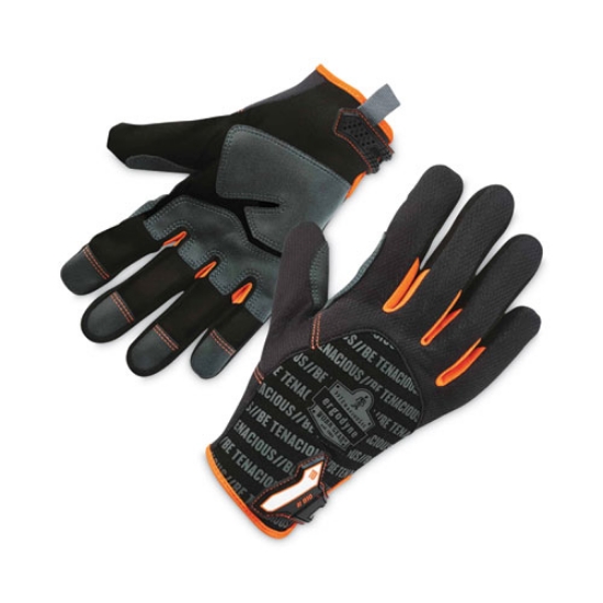 Picture of ProFlex 810 Reinforced Utility Gloves, Black, 2X-Large, Pair, Ships in 1-3 Business Days