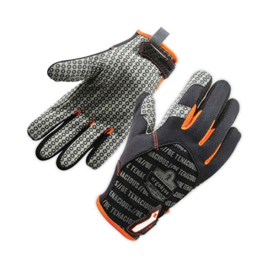 Picture of ProFlex 821 Smooth Surface Handling Gloves, Black, X-Large, Pair, Ships in 1-3 Business Days