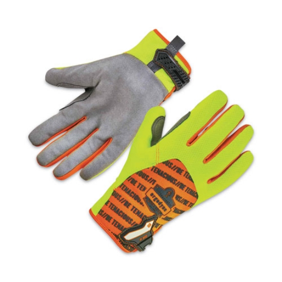Picture of ProFlex 812 Standard Mechanics Gloves, Lime, X-Large, Pair, Ships in 1-3 Business Days