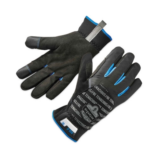 Picture of ProFlex 814 Thermal Utility Gloves, Black, Small, Pair, Ships in 1-3 Business Days