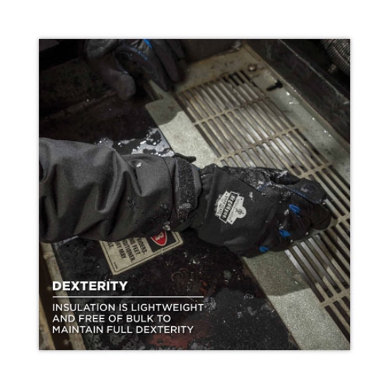 Picture of ProFlex 814 Thermal Utility Gloves, Black, X-Large, Pair, Ships in 1-3 Business Days