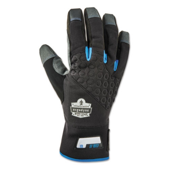 Picture of Proflex 817 Reinforced Thermal Utility Gloves, Black, Medium, 1 Pair, Ships in 1-3 Business Days