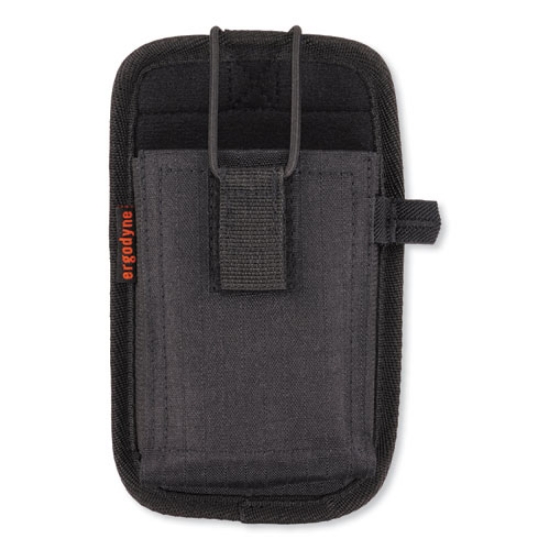 Picture of Squids 5544 Phone Style Scanner Holster w/Belt Clip and Loops, 1 Comp, 3.75x1x6.5, Polyester,Black,Ships in 1-3 Business Days
