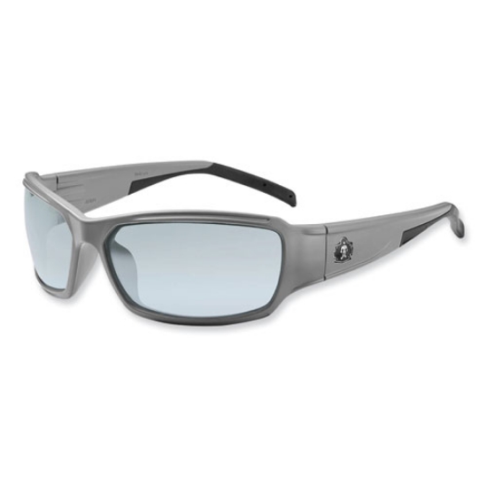 Picture of Skullerz Thor Safety Glasses, Matte Gray Nylon Impact Frame, Indoor/Outdoor Polycarbonate Lens, Ships in 1-3 Business Days