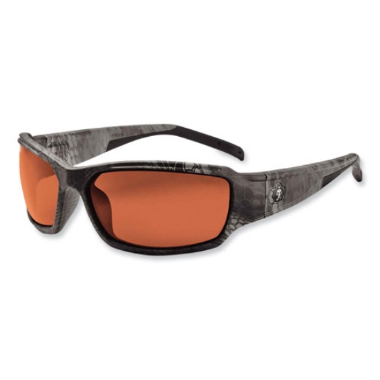 Picture of Skullerz Thor Safety Glasses, Kryptek Tyhpon Nylon Impact Frame, Copper Polycarbonate Lens, Ships in 1-3 Business Days