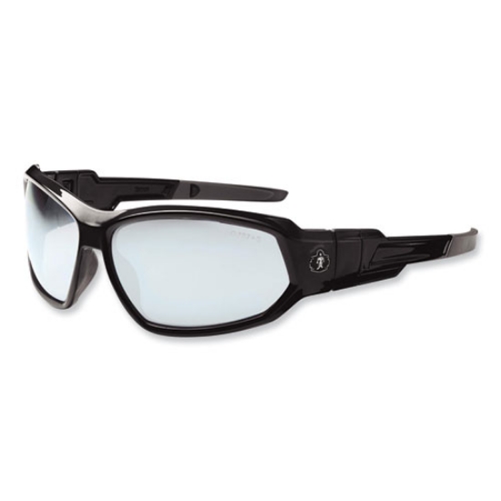 Picture of Skullerz Loki Safety Glasses/Goggles, Black Nylon Impact Frame, AntiFog Indr/Outdr Polycarb Lens, Ships in 1-3 Business Days