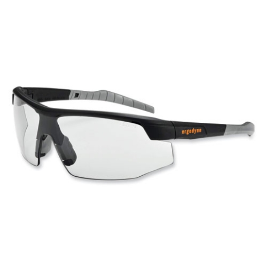 Picture of Skullerz Skoll Safety Glasses, Black Nylon Impact Frame, AntiFog, Indoor/Outdoor Polycarbon Lens, Ships in 1-3 Business Days