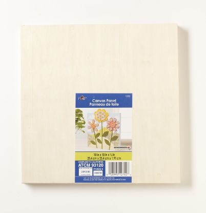 Picture of PLAID ENTERPRISES INC 12752 WOOD CANVAS PANEL10"X10" (PK-2-EA)