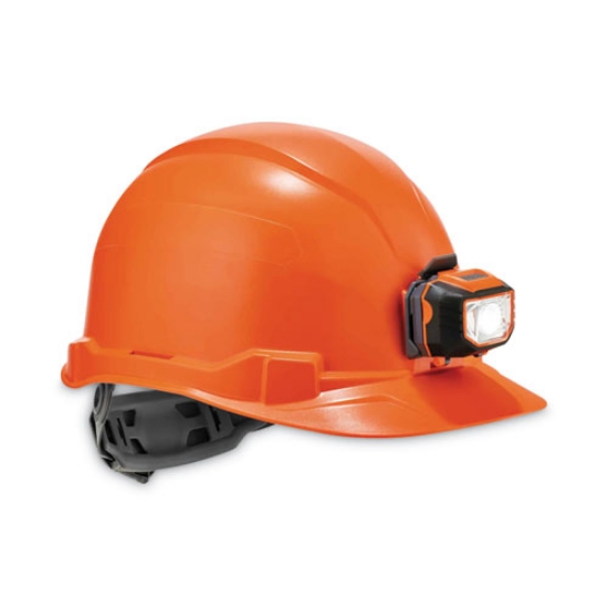Picture of Skullerz 8970LED Class E Hard Hat Cap Style with LED Light, Orange, Ships in 1-3 Business Days