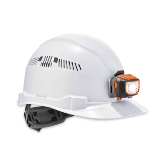 Picture of Skullerz 8972LED Class C Hard Hat Cap Style with LED Light, White, Ships in 1-3 Business Days