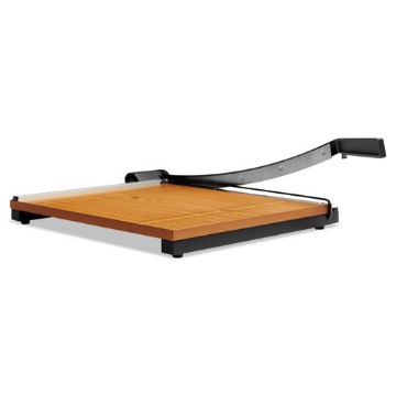 Picture of Square Commercial Grade Wood Base Guillotine Trimmer, 15 Sheets, 18" Cut Length, 18 X 18