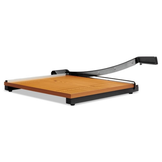 Picture of Square Commercial Grade Wood Base Guillotine Trimmer, 15 Sheets, 18" Cut Length, 18 X 18