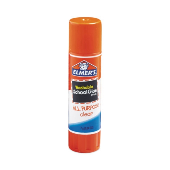 Picture of Washable School Glue Sticks, 0.77 Oz, Applies White Snd Dries Clear, 30/box