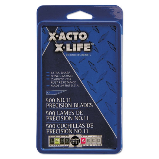 Picture of No. 11 Bulk Pack Blades For X-Acto Knives, 500/box