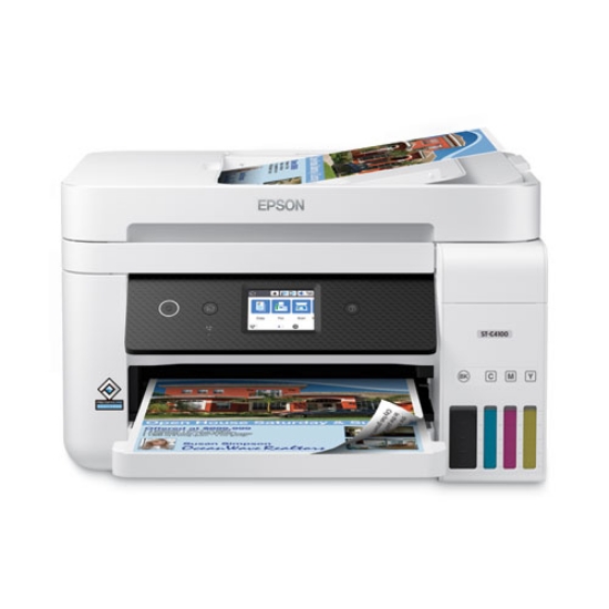 Picture of Workforce St-C4100 Supertank Color Mfp, Copy/fax/print/scan