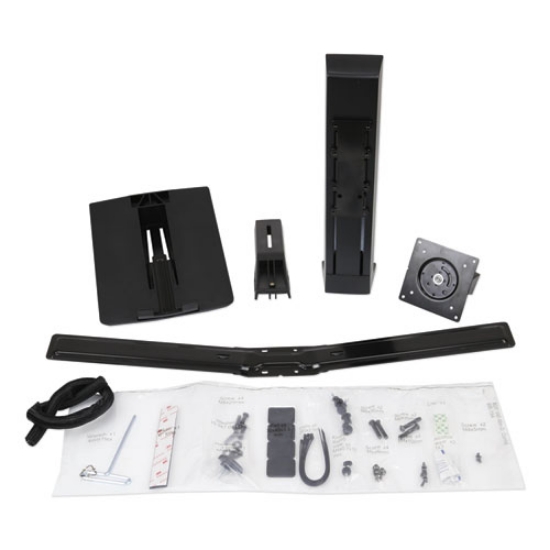 Picture of Monitor Riser, For 24" Monitors, 30 Degree Tilt, Black, Supports 16 Lb