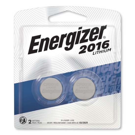 Picture of 2016 Lithium Coin Battery, 3 V, 2/pack