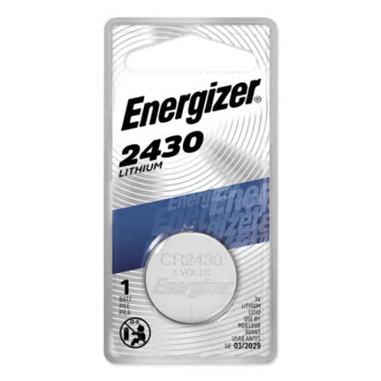 Picture of 2430 Lithium Coin Battery, 3 V