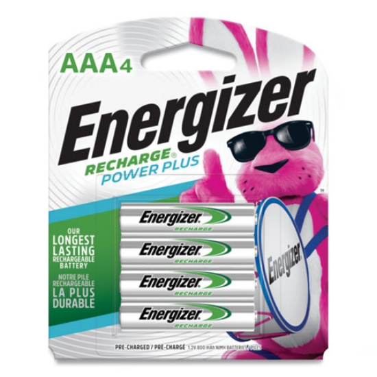 Picture of Nimh Rechargeable Aaa Batteries, 1.2 V, 4/pack