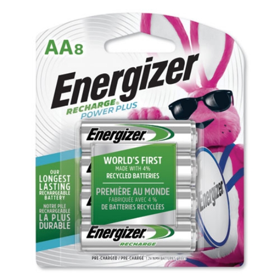 Picture of Nimh Rechargeable Aa Batteries, 1.2 V, 8/pack